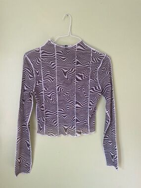 H&M mesh shirt